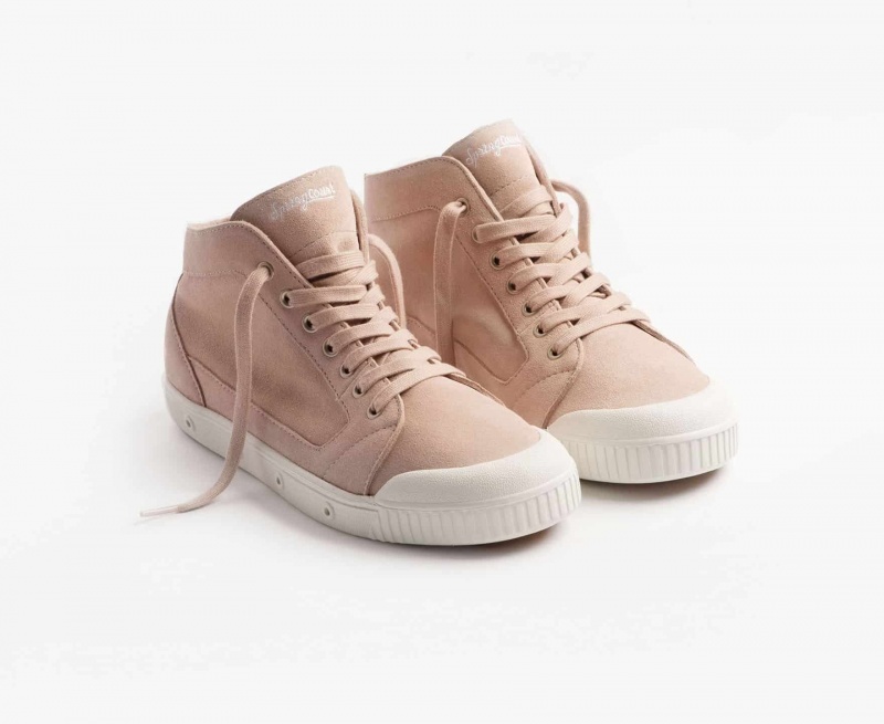 Basket Spring Court M2 Silky Daim Rose Homme | MDF-06823226